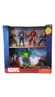 Disney Parks Marvel The Avengers Figurine Playset Toy New With Box