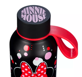 Disney Parks Minnie Mouse Dots Are My Favorite Color Black Bubble Bottle New Tag