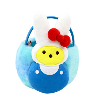 Hello Kitty Friends Adorable Plush Bunny Basket Peeps Easter New with Tag