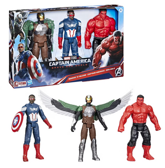 Marvel Avengers Captain America Titan Hero Series Multipack Toy New With Tag