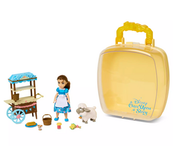 Disney Parks Belle Beauty Beast Once Upon a Story Mini Doll Playset New With Tag
