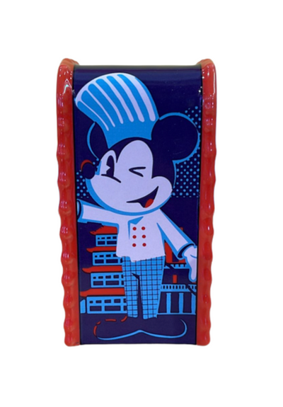 Disney EPCOT Food & Wine 2023 Mickey Minnie Chef Trash Can Salt or Pepper Shaker
