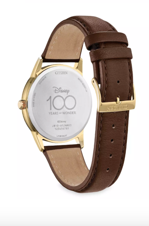 Disney Mickey Mouse ''Hidden Mickeys'' Disney100 Watch and Pin Box Citizen New