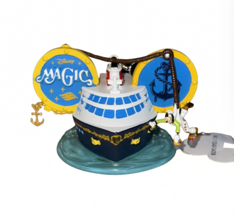 Disney Cruise Line Ship Magic Christmas Ornament New with Tag