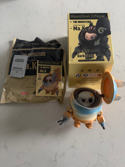 Pop Mart Labubu The Monsters x Kow Yokoyama Ma.k Sand Wave New w Box USA SELLER