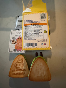 Pop Mart Labubu The Monsters Wacky Mart Sandwich Vinyl Figure USA Seller New Box