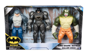 DC Comics Batman Giant Series 12" Action Figure Set - 3pk Toy New with Tag