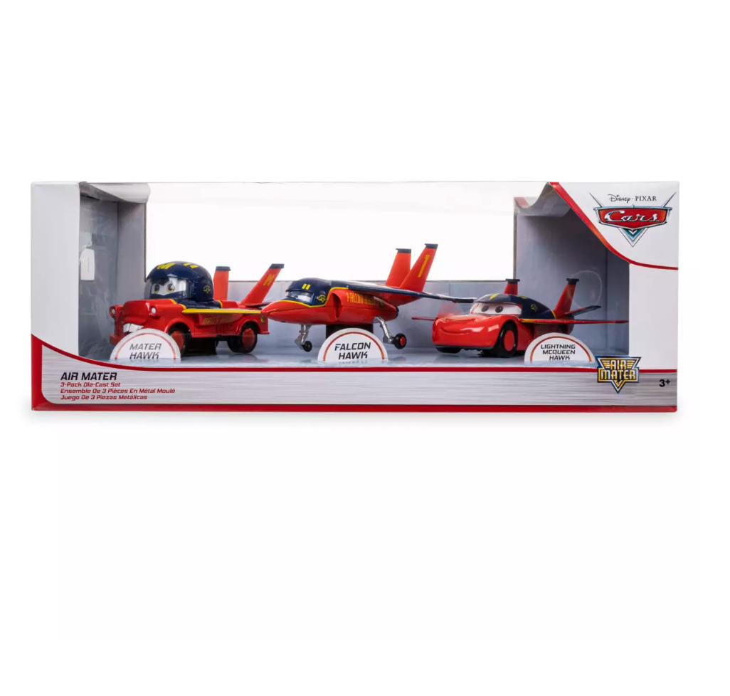 Disney and Pixar's Cars Toons Air Mater Die Cast Set New with Box