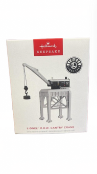 Hallmark 2025 Keepsake Lionel M.O.W. Gantry Crane Christmas Ornament New Box