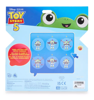 Disney Parks Pixar Buzz Lightyear Transforming Action Figure Toy Story 5 New