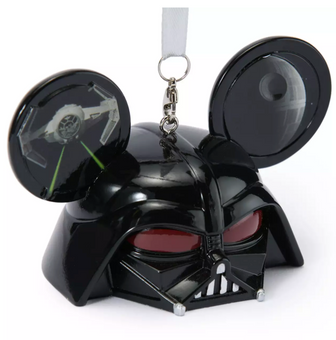 Disney Parks Star Wars Darth Vader Mickey Ear Hat Christmas Ornament A New Hope