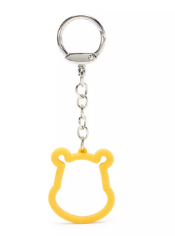 Disney Parks Winnie the Pooh Icon Silicone Keychain Bag Charm New
