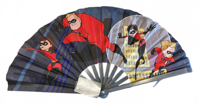 Disney Parks Pixar The Incredible Hand Folding Fan New With Tag