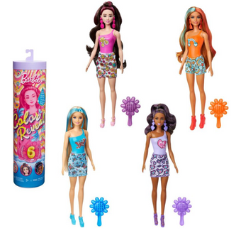 Barbie Color Reveal Rainbow-Inspired Series Doll & Accessories Toy New with Box
