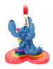 Disney Parks Stitch and Scrump Sketchbook Ornament Pride Collection New With Tag