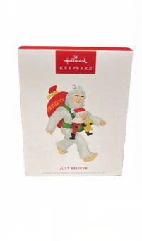 Hallmark 2024 Keepsake Bigfoot Just Believe Christmas Ornament New with Box