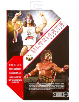WWE Ultimate Legends Action Ultimate Warrior Figure & Accessories New with Tag