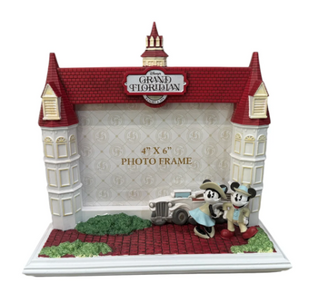 Disney Parks Grand Floridian Resort Mickey Minnie Photo Picture Frame New W Tag