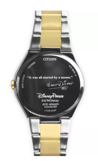 Disney Parks Walt Disney Mickey ''Partners'' Statue Watch Citizen New with Box
