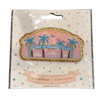 Disney Parks Stoney Clover Lane Adhesive Patch Walt Disney World Logo New W Tag