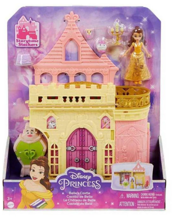 Disney Princess Storytime Stackers Belle's Castle Playset Toy New with Box