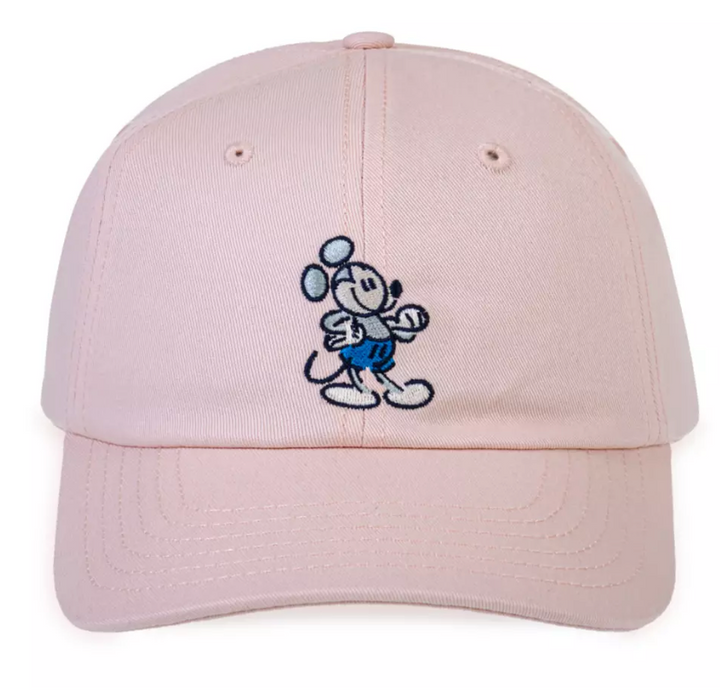 Disney Parks Mickey Mouse Genuine Mousewear Baseball Cap Pink New