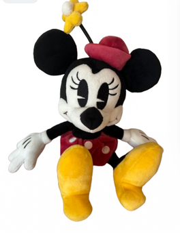 Disney Minnie with Hat with Flower Retro Plush New without Tag