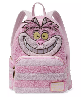 Disney Parks Cheshire Cat Loungefly Mini Backpack Alice Wonderland New with Tag