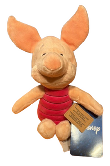 Disney Parks 9" Winnie The Pooh Piglet Recycled Plush Toy New With Tags