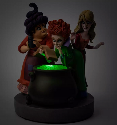 Disney Parks Hocus Pocus 2 Sanderson Sisters Lights UP Makes Sounds Cauldron New