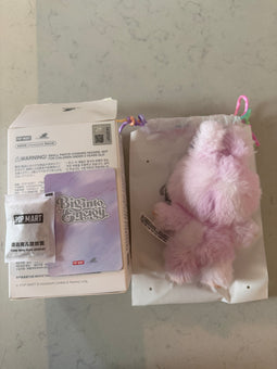 Pop Mart Labubu The Monsters Big to Energy Luck Vinyl Face Plush Keychain New