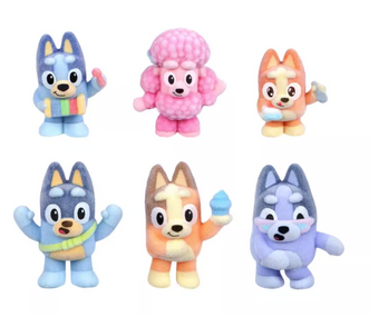 Disney Bluey Fuzzies Deluxe Figure Pack Toy New With Tag