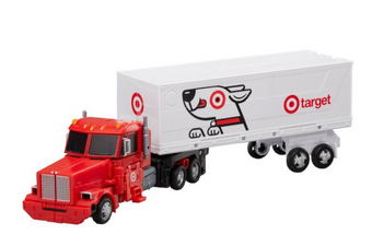 Transformers Target Optimus Prime and Autobot Bullseye Action Figure Set 2pk New