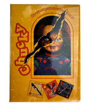 Universal Chucky Good Guys He Wants to be your Girlfriend Wall Sign New W Tag
