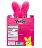 Peeps Peep Easter Plush Princess Castle Pink Bunny Marshmallow 1.5oz/4ct New