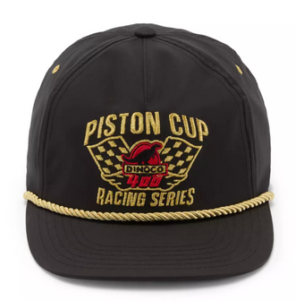Disney Parks Dinoco 400 Piston Cup Racing Series Baseball Cap Hat Cars New W Tag