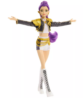 KPop Demon Hunters HUNTR/X Rumi Golden Singing Doll in Removable Outfit New