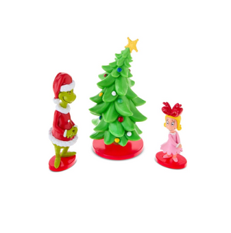 The Grinch Who Stole Christmas Collectible 6pcs Figurine Set Vinyl New With Tag