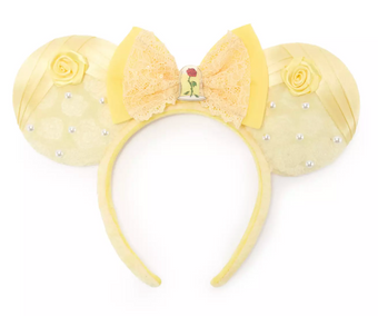 Disney Parks Belle Ears Headband for Adults, Beauty and the Beast New With Tag