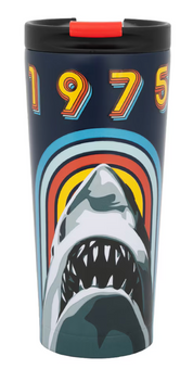 Universal Studios Jaws 50th Anniversary 1975 Steel Tumbler New With Tag