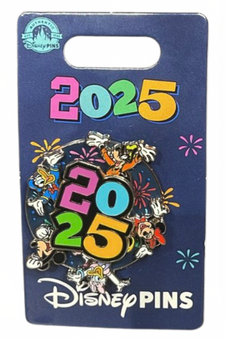 Disney Parks 2025 Mickey Mouse and Friends Fireworks Pin New With Tag