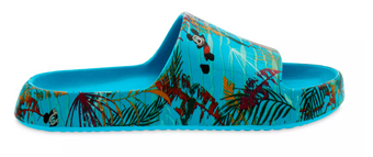 Disney Parks Mickey Mouse Summer Blue Slides for Adults M10/W12 New With Tag