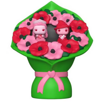 FUNKO Bitty POP! Movies Bouquet: Valentines - Elphaba & Glinda New With Box