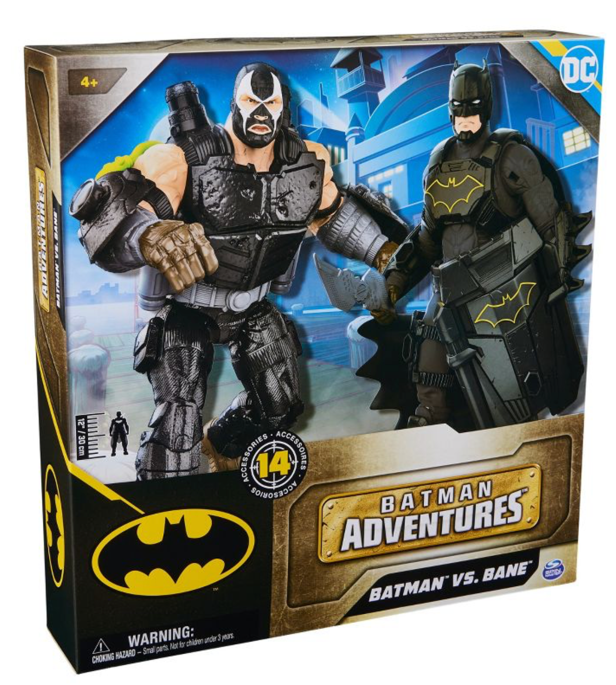 DC Comics Batman vs. Bane Action Figure Set - 2pk New with Tag