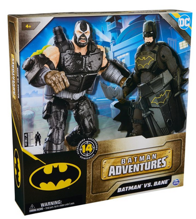 DC Comics Batman vs. Bane Action Figure Set - 2pk New with Tag