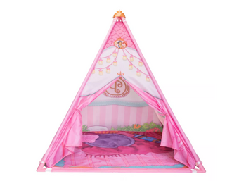 Disney Princess S'mores in Style Glamping Tent with Lantern Toy Set New with Box