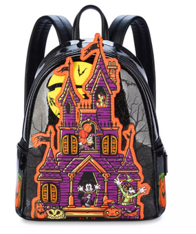 Disney Parks Halloween 2024 Mickey Friends Loungefly Mini Backpack New With Tag