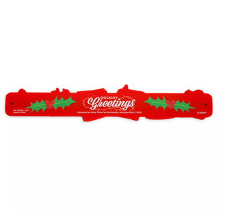 Disney Classics Holiday Greetings Mickey and Friends Holiday Slap Bracelet New