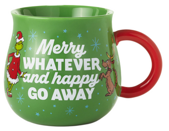 Hallmark Dr. Seuss Grinch Merry Whatever Coffee Mug, 23 oz. New With Tag