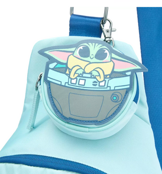 Disney Grogu Sling Bag and Coin Purse Bag Charm Star Wars The Mandalorian New